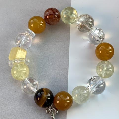 Soft Light Aries Sun Bracelet (Apr 1-10)