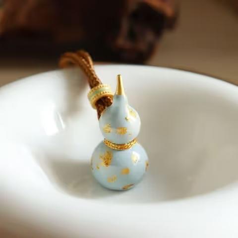 Persimmon Peace Hanging Charm